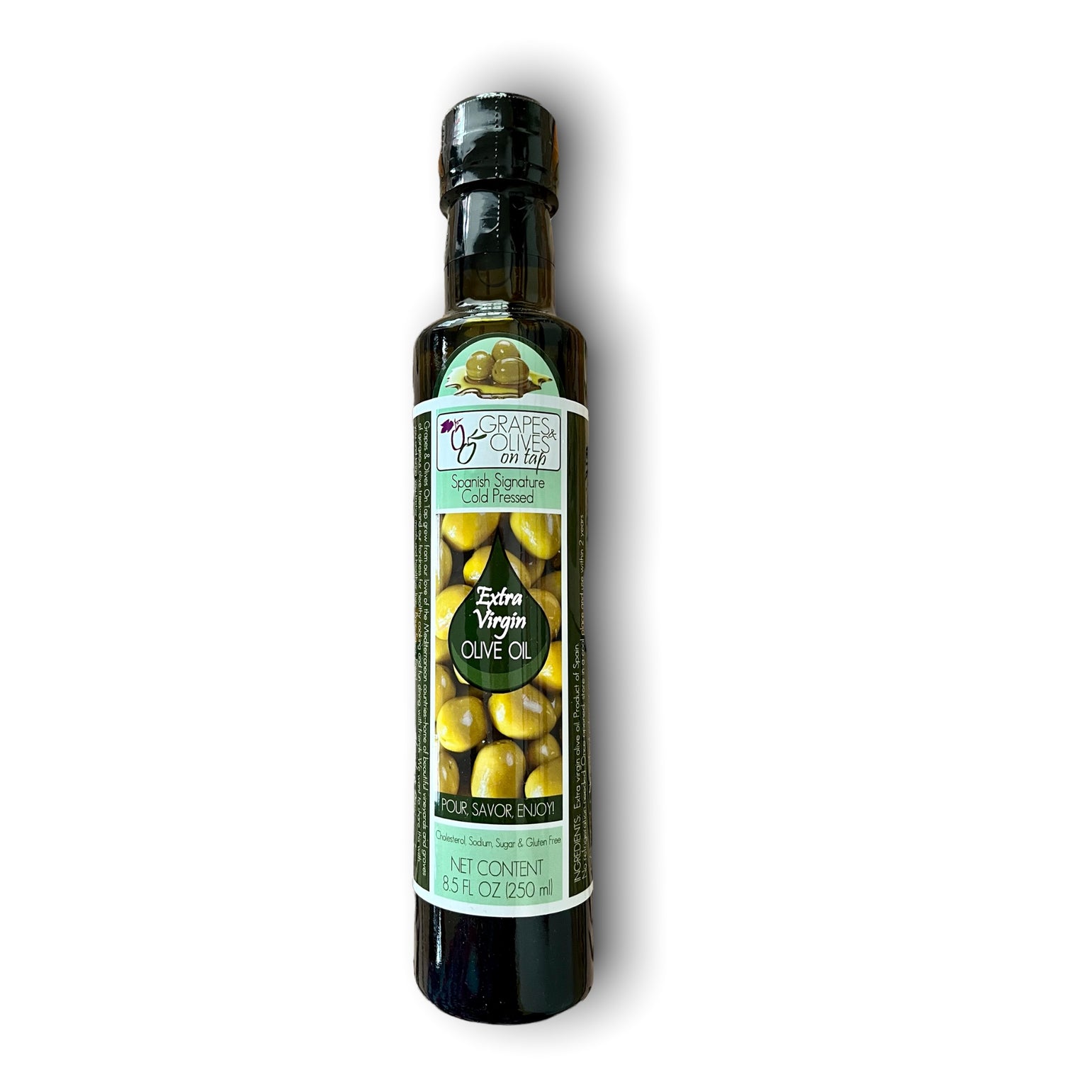 Grapes & Olives On Tap Naturally Infused Balsamic Vinegar & Olive Oil